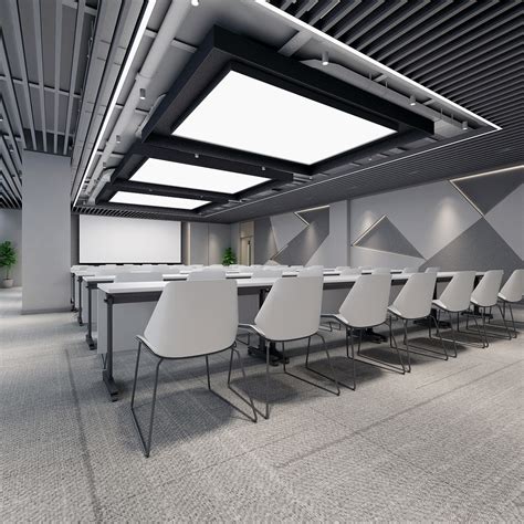 会议室|空间|家装设计|之學設計 - 原创作品 - 站酷 (ZCOOL)