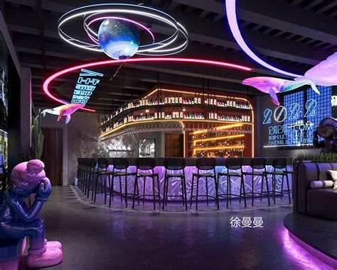 酒吧设计，超带感的太空主题酒吧，夜店新地标！_XU徐曼曼-站酷ZCOOL