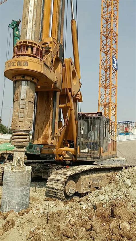冬季旋挖钻机施工案例—XR280D和XR240E-南京无限达工程设备有限公司
