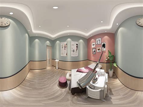 美容医院|空间|室内设计|效果图制作小静 - 原创作品 - 站酷 (ZCOOL)