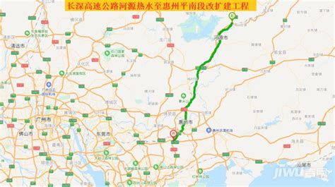 中交路建长深高速河源热水至惠州平南段改扩建工程T8标概况_路桥材料圈