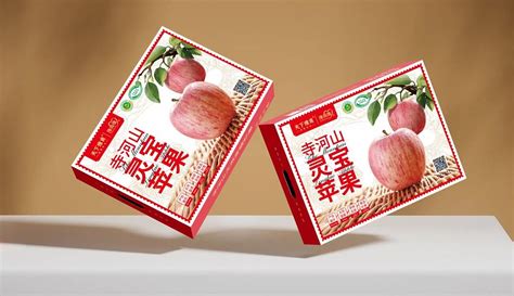 区域公众品牌灵宝苹果包装设计1版_道芒文化-站酷ZCOOL
