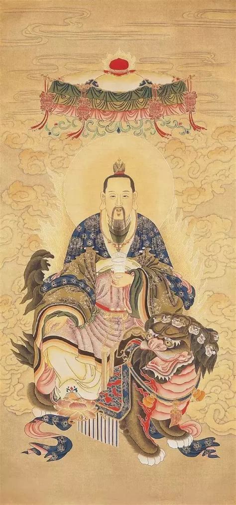 中华五千年-中国道教-先天尊神——元始天尊