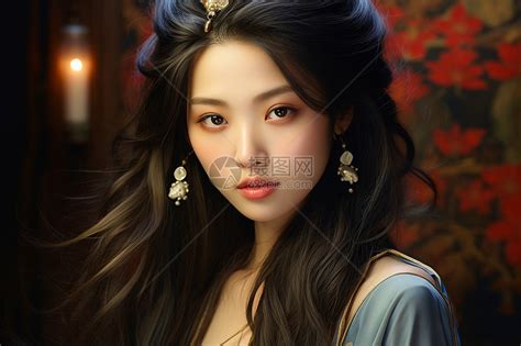 温文尔雅甜美女生头像