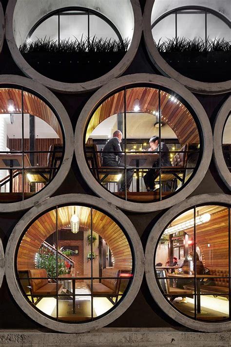 墨尔本水泥管餐厅设计 从管道里窥探一个故事 _家居频道_凤凰网