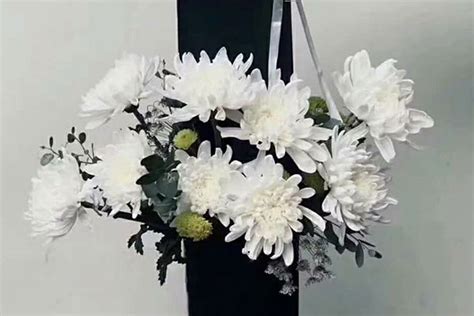 菊花祭奠悼念,花卉,植物花草,摄影素材,汇图网www.huitu.com