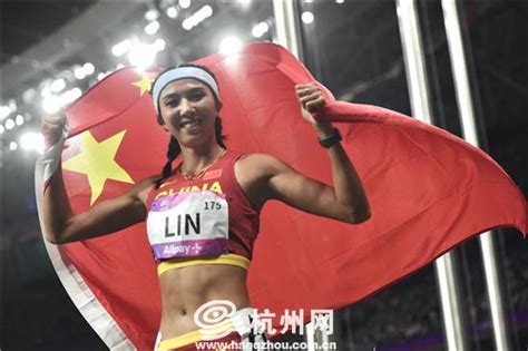 祝贺！林雨薇100米栏夺冠，12秒74创造个人最好成绩_腾讯视频
