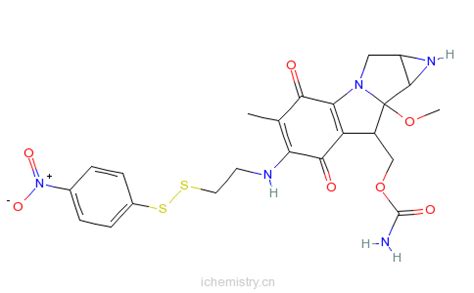 CAS:95056-36-3|N-7-(2-(硝基苯基二硫)乙基)丝裂霉素C_爱化学