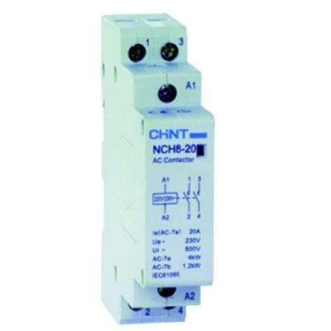 CHINT CHINT NCH8-20.20/24 - CONTATTORE MODULARE 20A 2NA 24VAC 256051