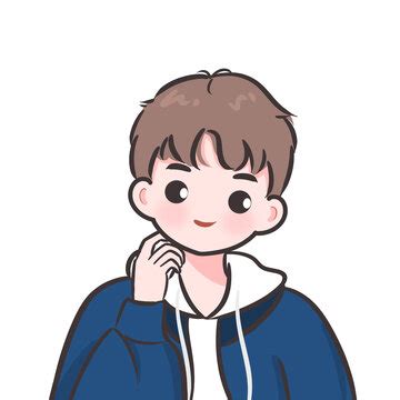 非主流男生头像手绘