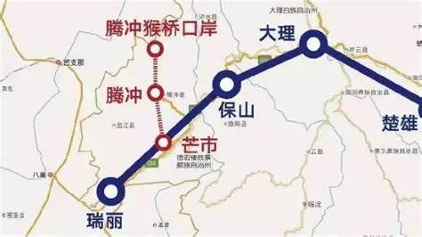 云南省高快速铁路线网图_昆明
