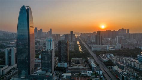 深圳宝安夜景,深圳夜景,深圳宝安海边_大山谷图库