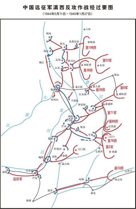 中国远征军-缅北、滇西作战地图_中国远征军网