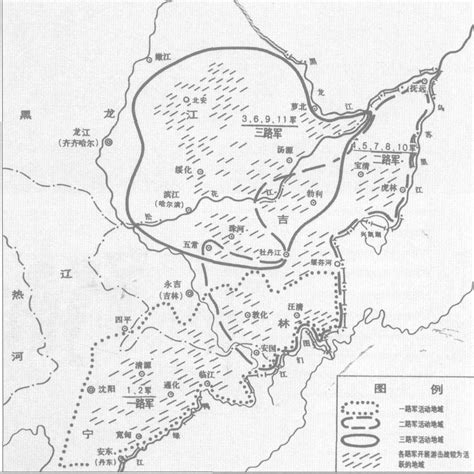 抗日战争八路军115师平型关战役作战经过要图高清军用地图_五军都督府古籍馆