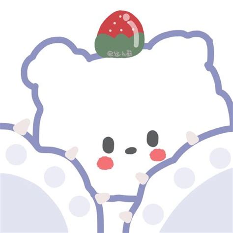 快手温柔小熊头像女生