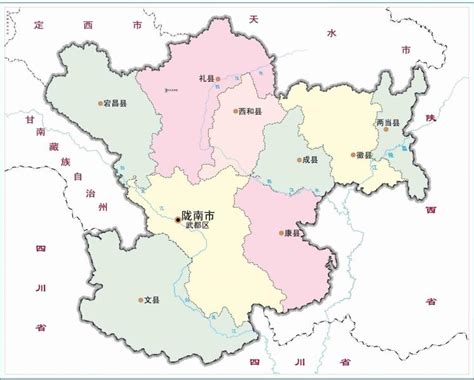 陇南市地图 - 卫星地图、高清全图 - 我查