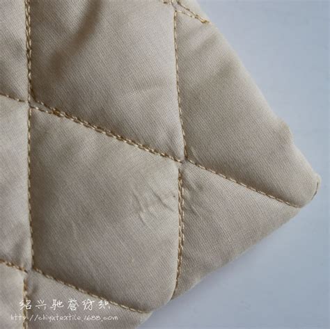 暖阳 夹棉绗棉布料 绗缝三层绗格面料 做棉衣加厚衣服内胆布头-淘宝网