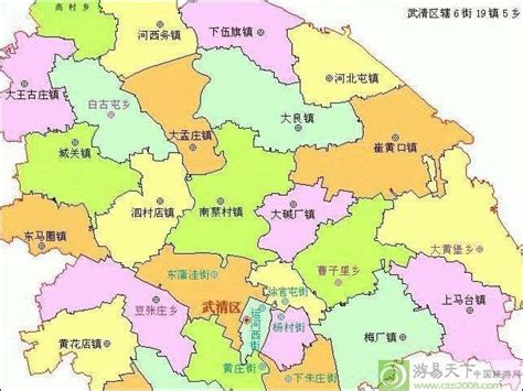 武清地图图片