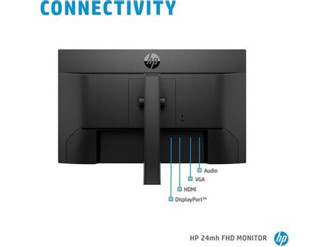 HP 24mh 23.8" FHD IPS LED Monitor - Jet Black for sale online | eBay