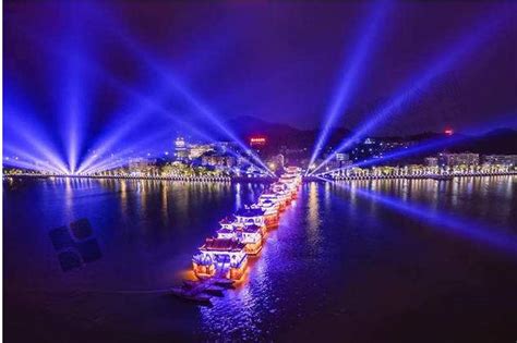 旗华-河南三门峡国际文博城 印象.天鹅城大型水上舞台