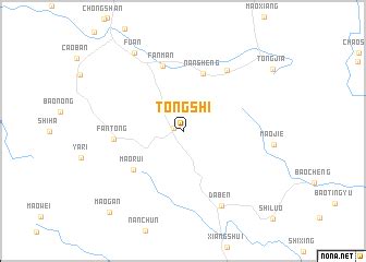 Tongshi (China) map - nona.net