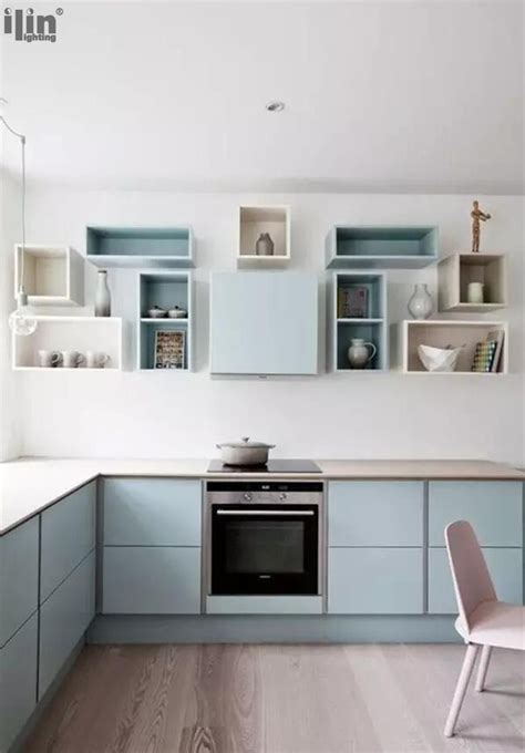10个蓝色的橱柜设计 为厨房进行一次大升级 - 装修保障网