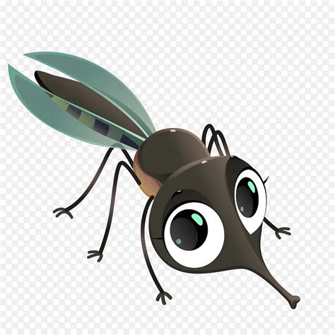 卡通拟人化蚊子素材图片免费下载-千库网