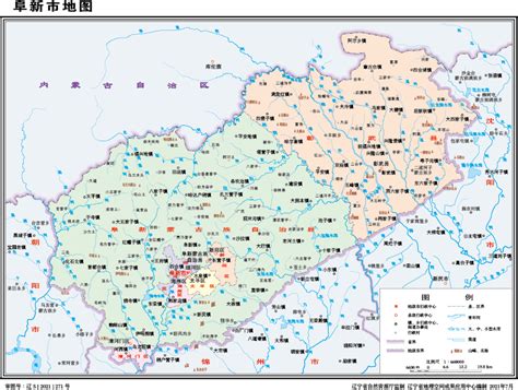 阜新市各地驻地、人口、面积、行政区划代码、区号、邮编（阜新市行政区划地图）