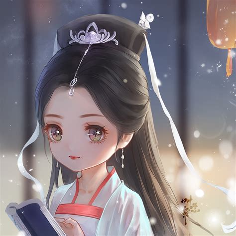 白娘子小青手绘头像图片 白娘子小青手绘头像图片
