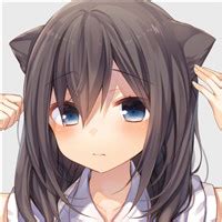 猫耳女生动漫萌头像古风