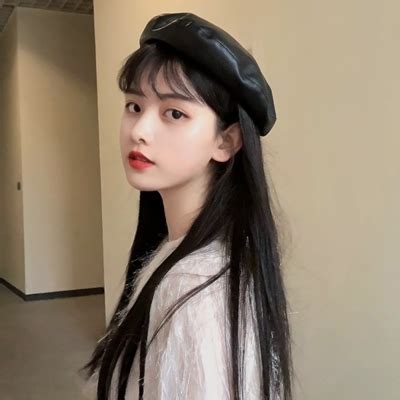 非主流女生头像戴帽