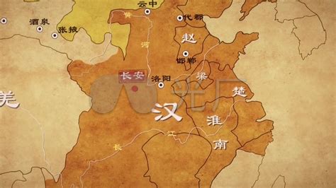 中国汉朝地图 幅图快速看210年间西汉从建立到灭亡_华夏智能网