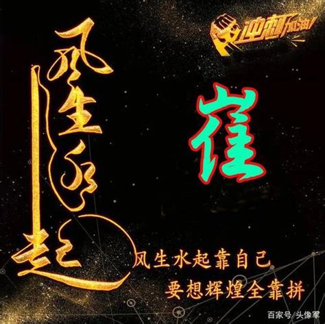 姓崔非主流头像