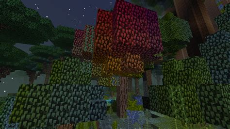 彩虹橡树 (Rainbow Oak) - [TF]暮色森林 (The Twilight Forest) - MC百科|最大的Minecraft ...