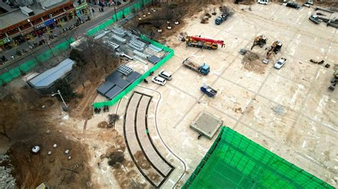 清水县轩辕广场地下停车场、商业综合体及广场提升改造项目开启“奔跑”模式--天水在线