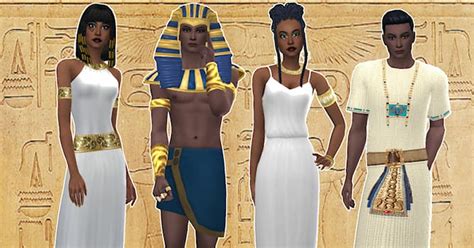 Les costumes Égyptiens