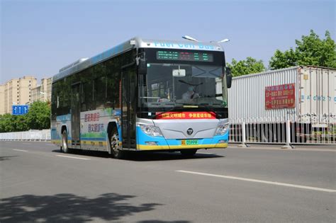 已投运氢燃料电池公交车达174辆 张家口又一加氢站奠基 第一商用车网 cvworld.cn