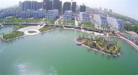 河南省周口市，周口公园，里面有山有水
