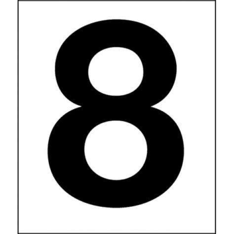 Number 8 - Free Picture of the Number Eight