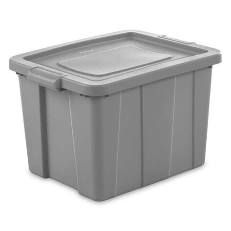 Sterilite Tuff1 18 Gallon Plastic Storage Tote Container Bin w/ Lid (18 ...