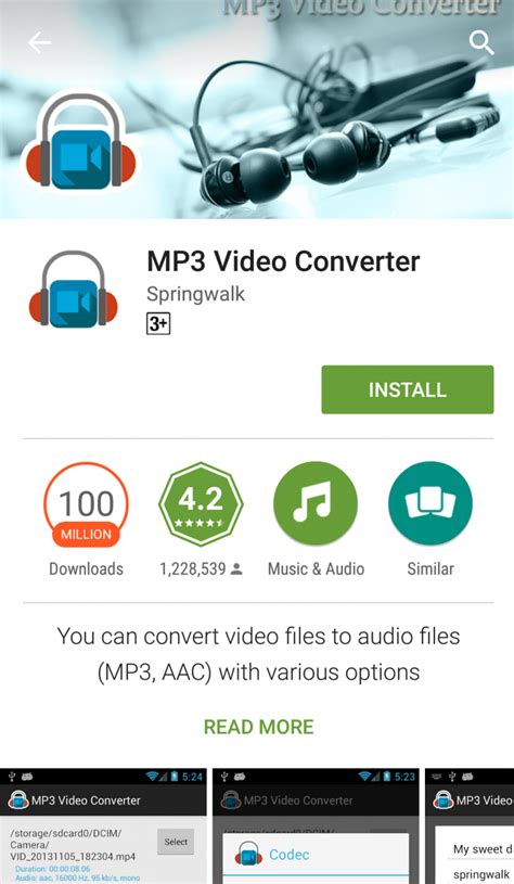 How to Convert Video(MP4) to Audio(MP3) on Android? – Tactig