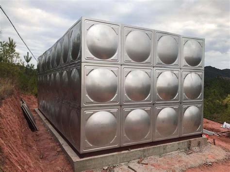 不锈钢水箱厂家直销 组合双层保温水箱价格 焊接方形消防水箱304_CO土木在线