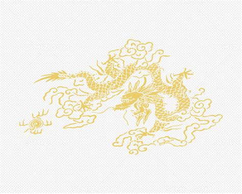 中国古典龙纹图案AI素材免费下载_红动中国