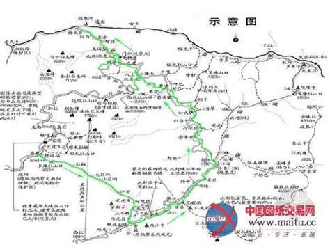 墨脱地图图片