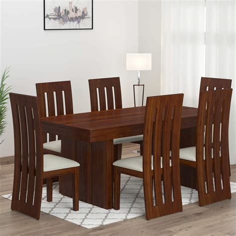 Contemporary Dining Set w/ Rectangular Glass Table & 4 White Chairs ...