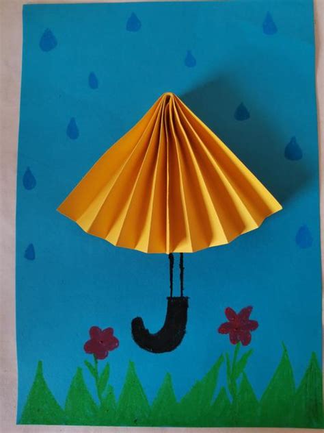 手工小雨伞的简单做法 手工小雨伞的简单做法分享_知秀网