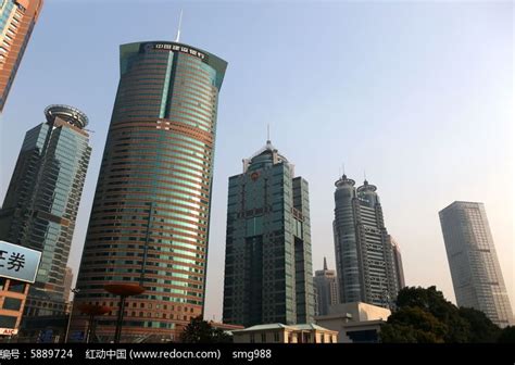 上海陆家嘴金融中心群楼高清图片下载_红动中国