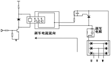 一种伺服驱动器的动态刹车电路的制作方法_2