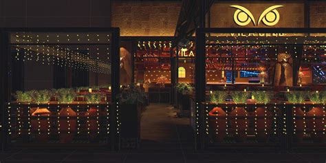 宝安VILA酒吧|空间|酒店餐饮设计|设计师小熊猫 - 原创作品 - 站酷 (ZCOOL)