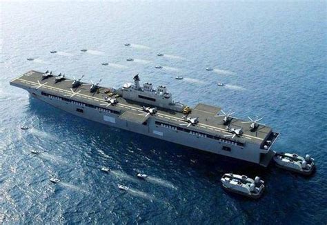 中国半年下水两艘075两栖攻击舰 专为"武统"定制？|两栖攻击舰|下水|海军_新浪新闻